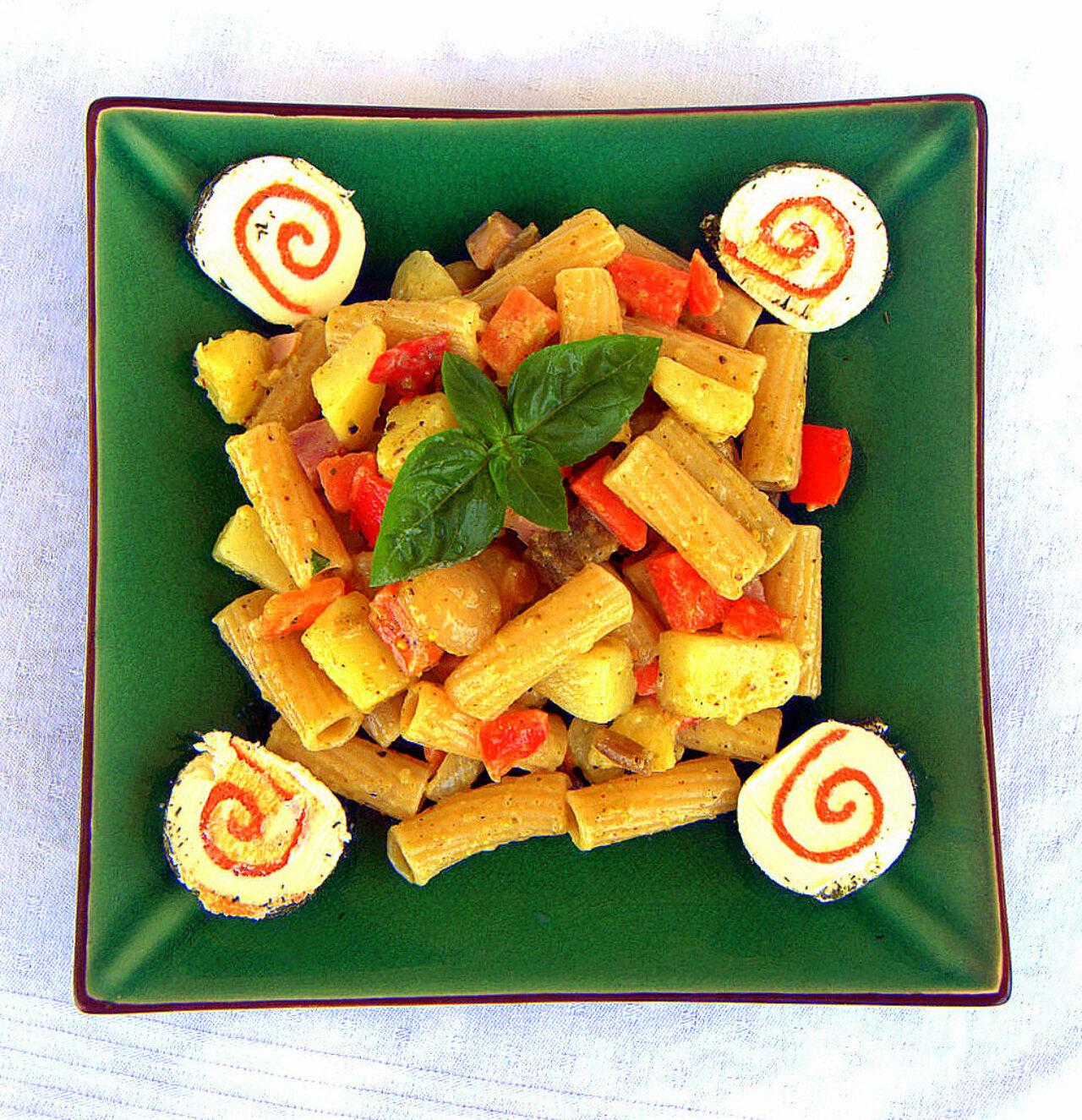 Pasta Armando | Tortiglione con verdure e formaggio di capra al…