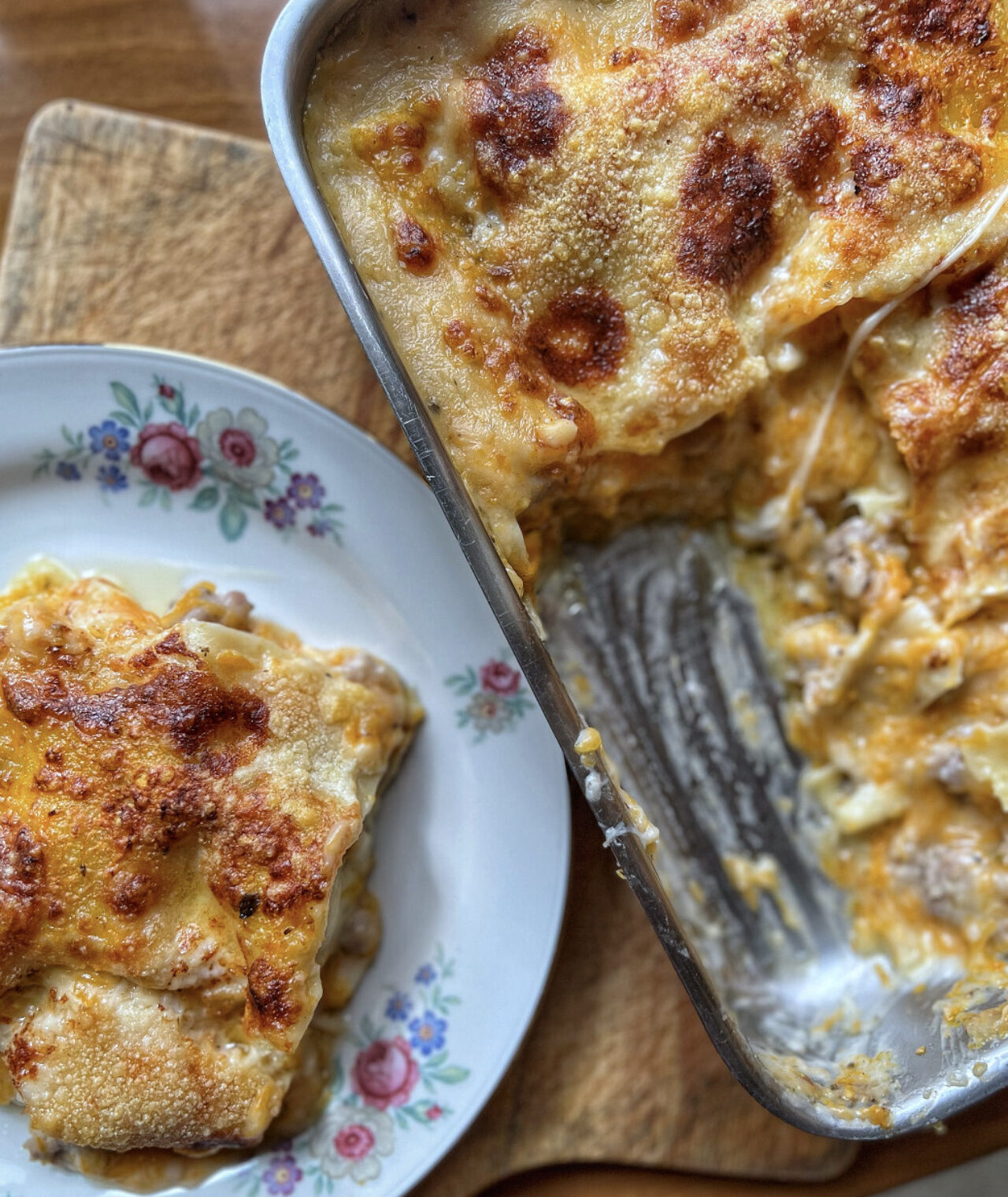 Rezept für Lasagne Pasta Armando mit italienischer Salsiccia und Scamorza-Käse von Ilenia Guarneri 2