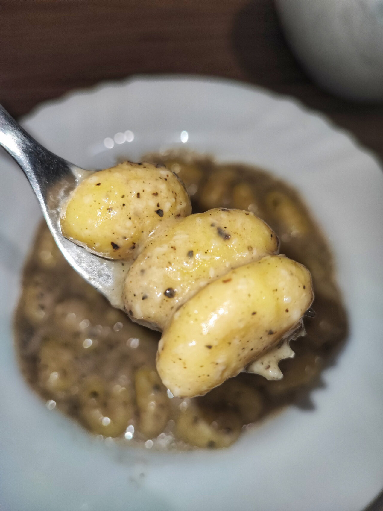 Gnocchi cacio e pepe