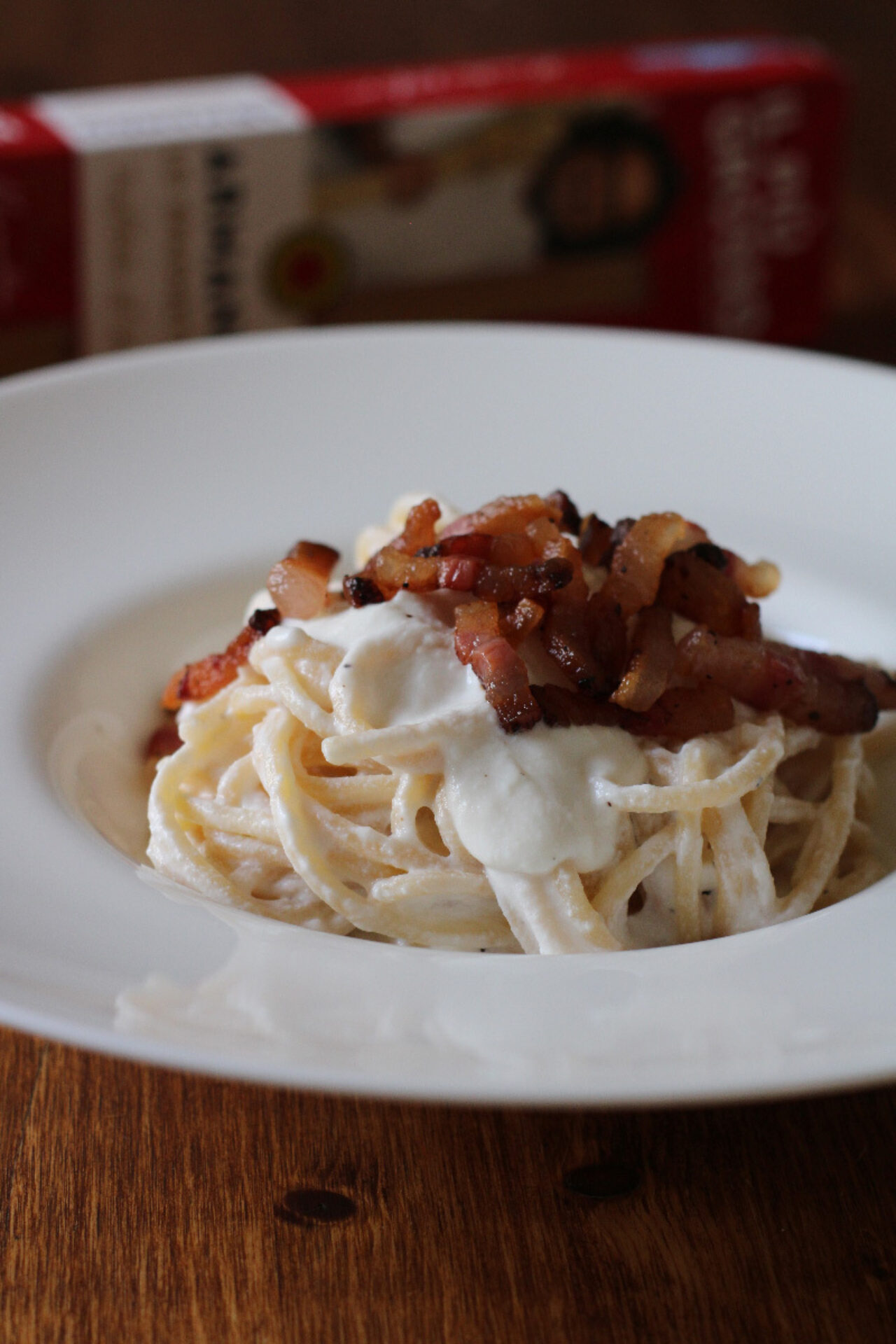 Spaghetti alla pecorara in bianco