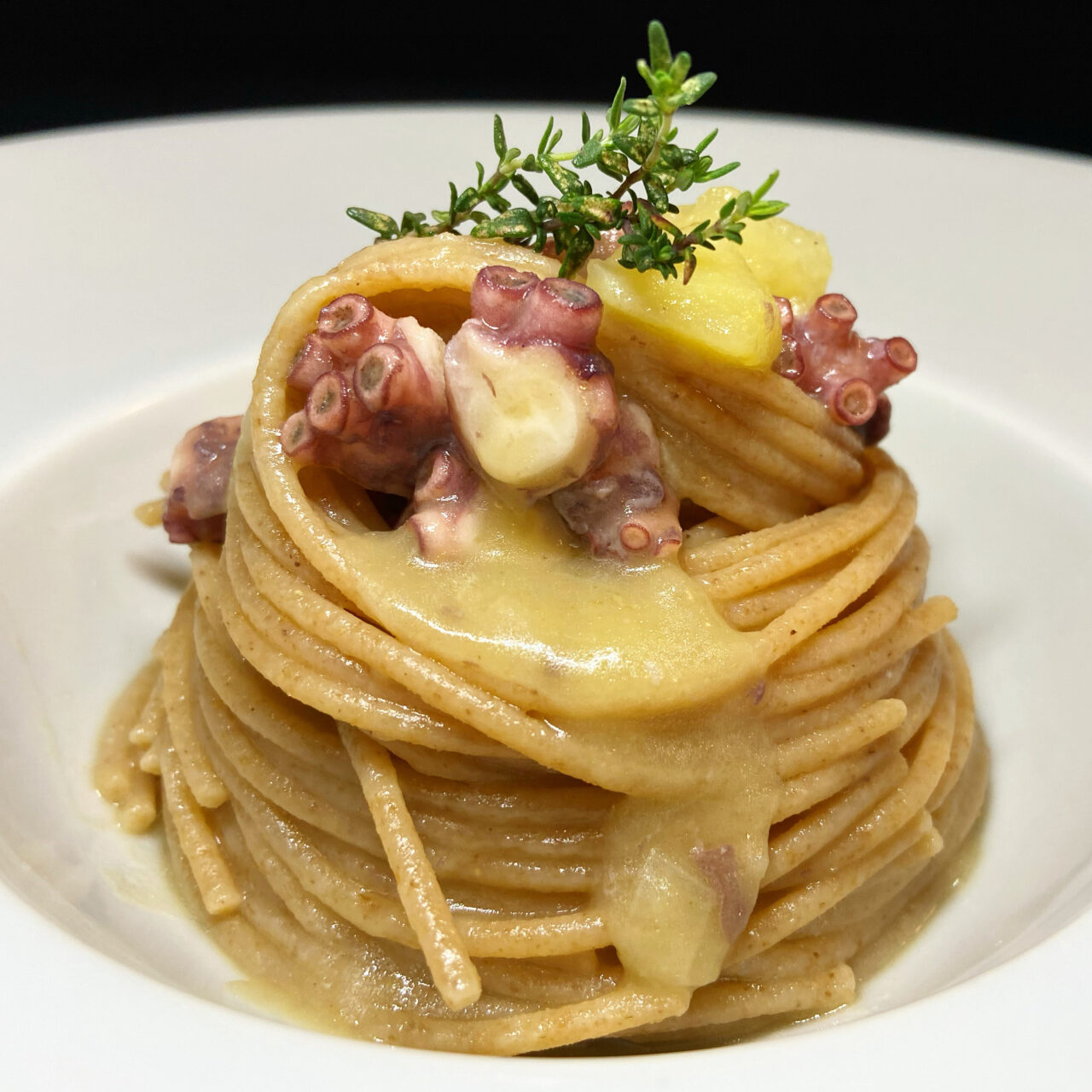 Spaghetto Integrale Bio Armando con polpo e patate
