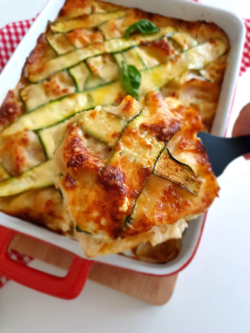 Ricetta lasagne bianche zucchine pasta armando kucinadikiara 1