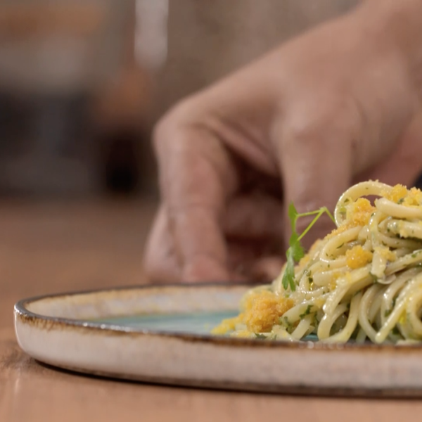 Linguina mit Meeräschenrogen