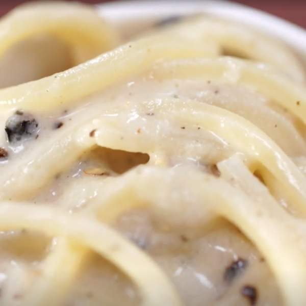 Cacio e pepe nel cartoccio