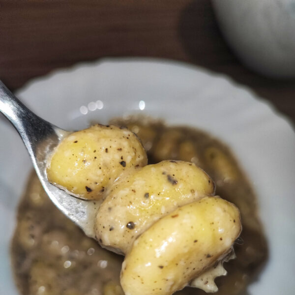 Gnocchi cacio e pepe