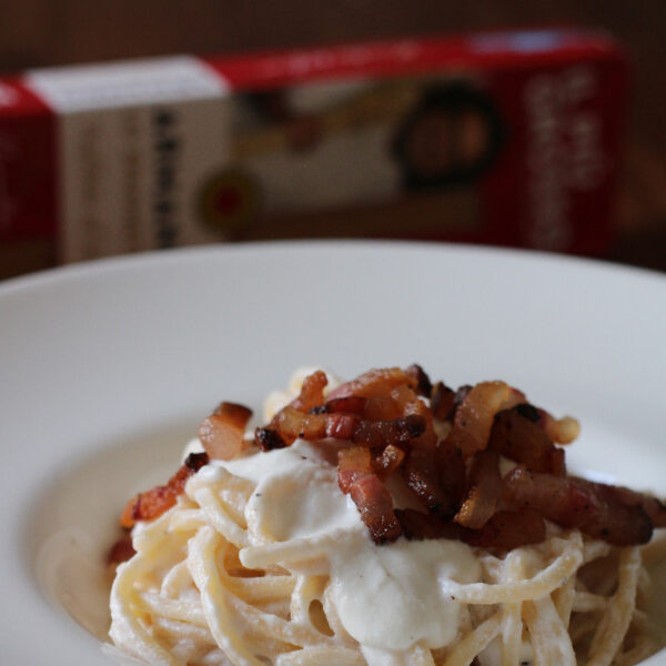 Spaghetti alla pecorara in bianco