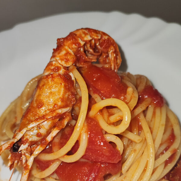 Spaghetto agli scampi